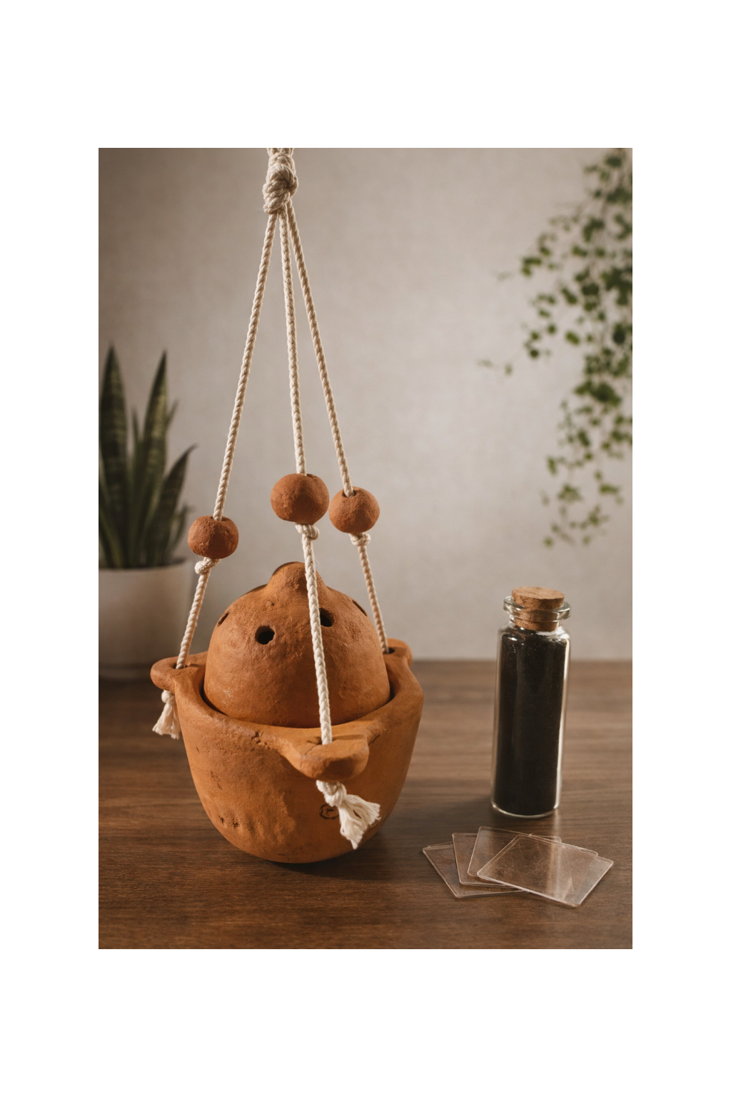 Hanging Terracota Censer