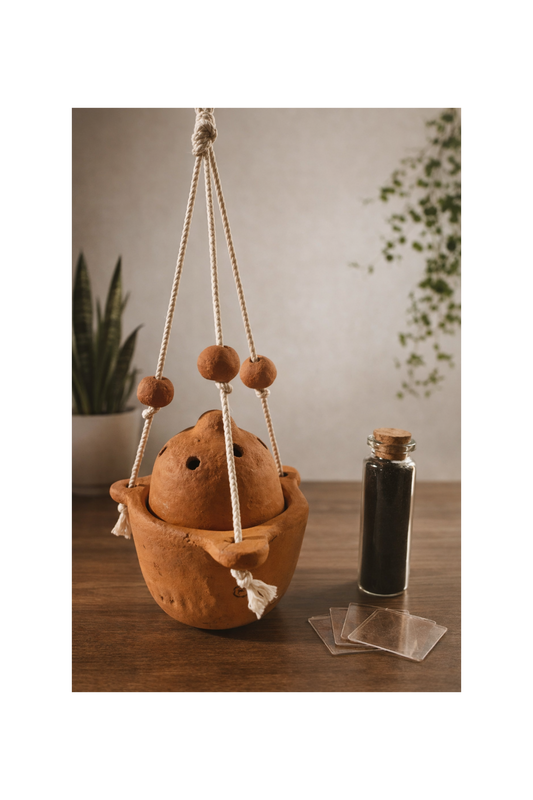 Hanging Terracota Censer