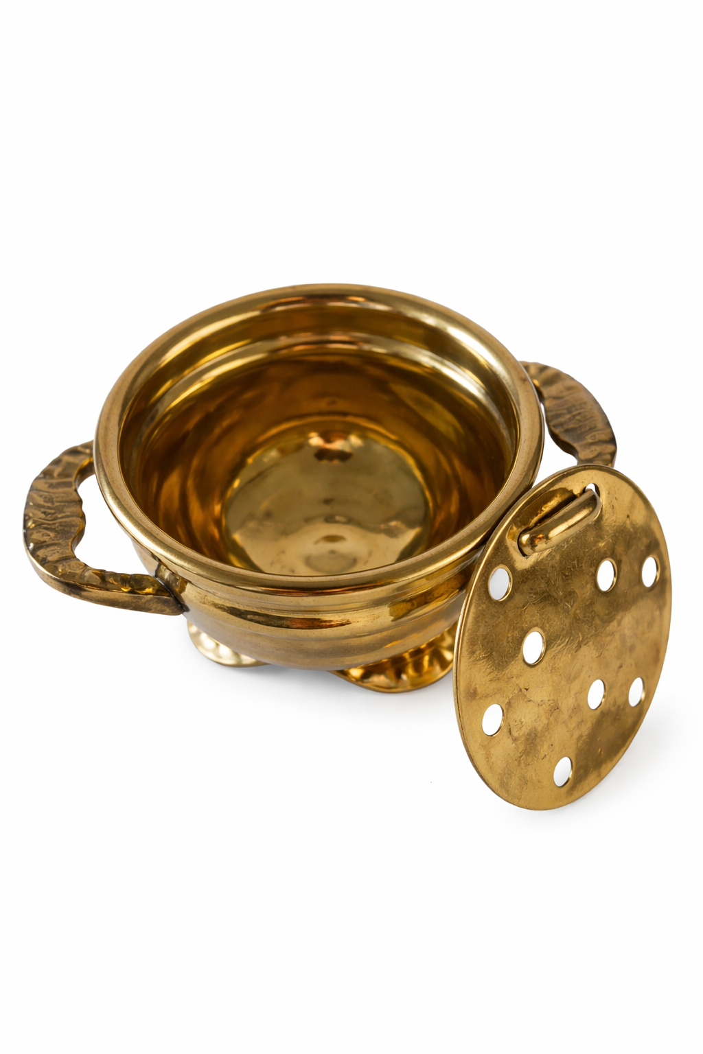 Small Brass Footed Burner