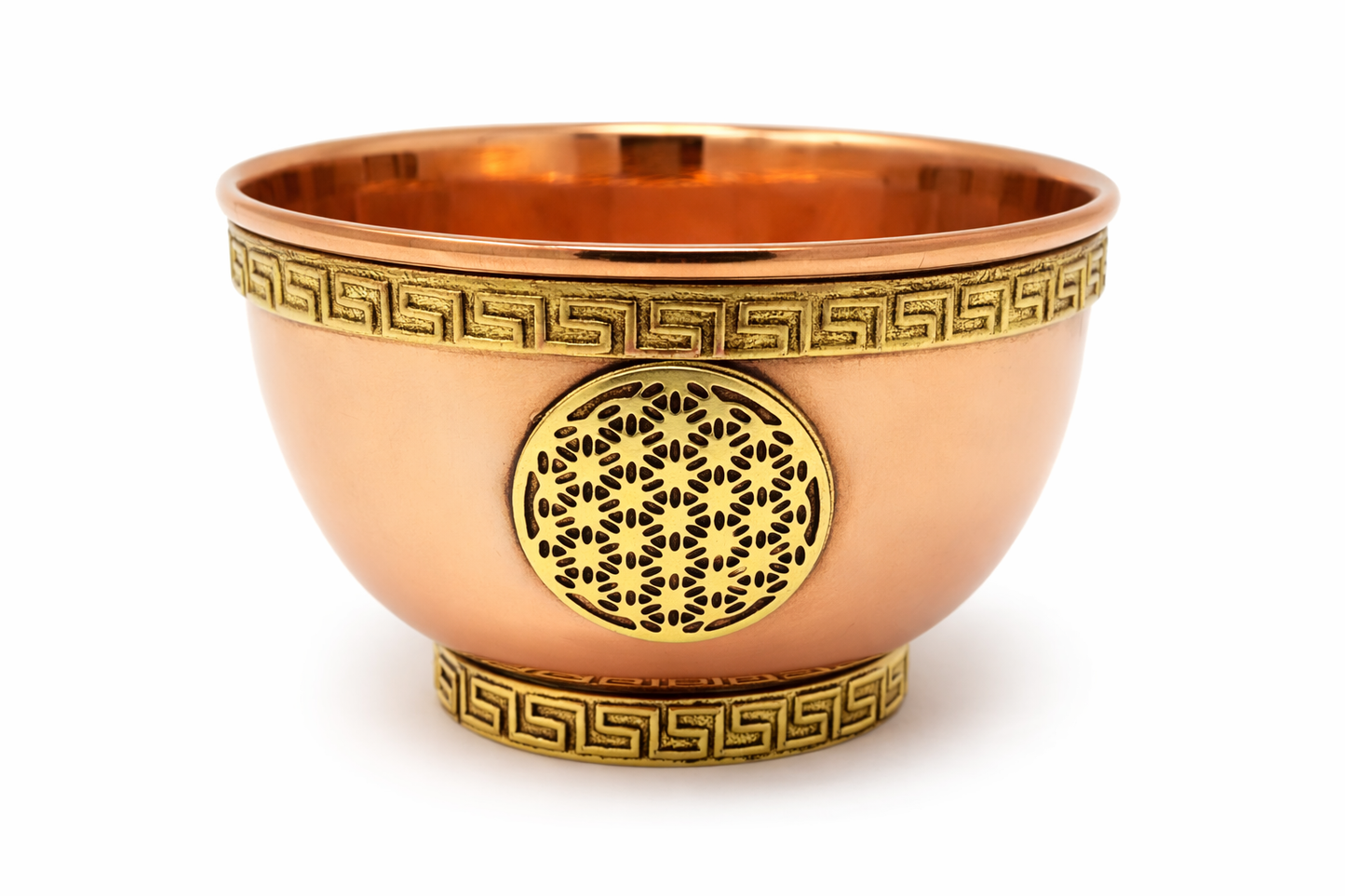 Flower of Life Copper Bowl