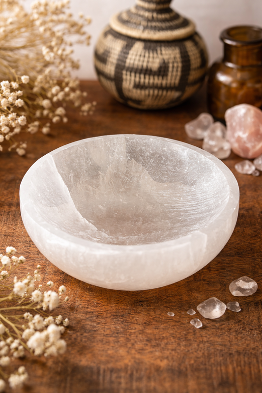 Selenite Bowl
