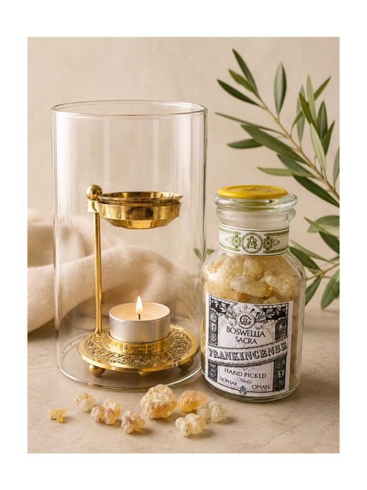 Adjustable Brass Incense Burner