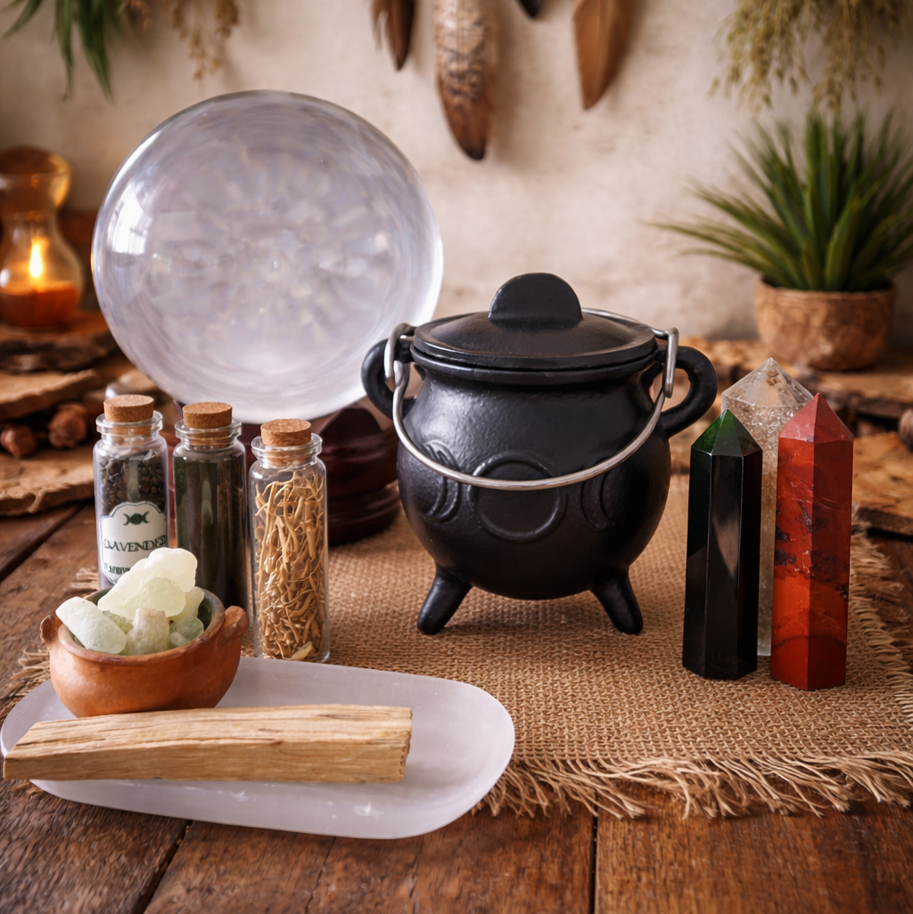 Small Cast Iron Cauldron