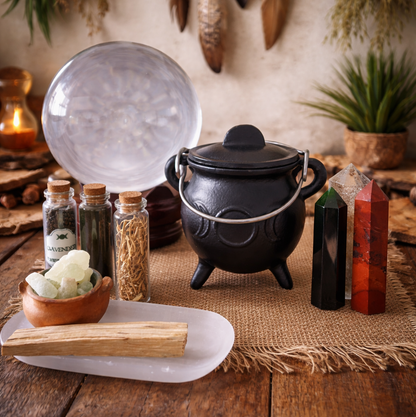 Small Cast Iron Cauldron