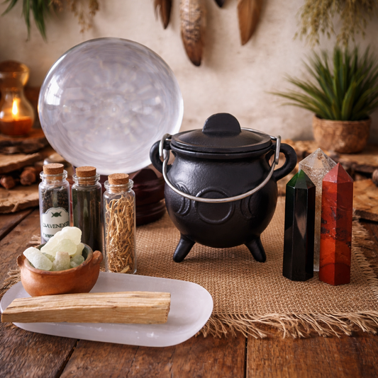 Small Cast Iron Cauldron