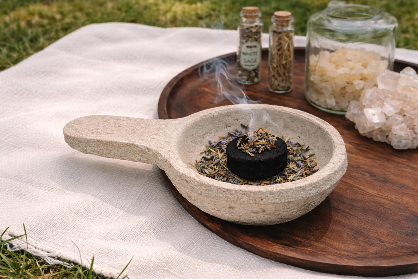 Large Concrete Charcoal Burner